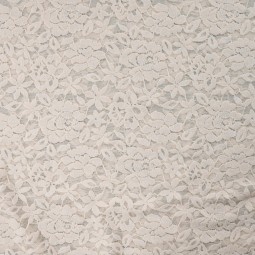 Tissu dentelle - Dentelle écru