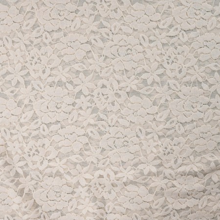 Tissu dentelle - Dentelle écru