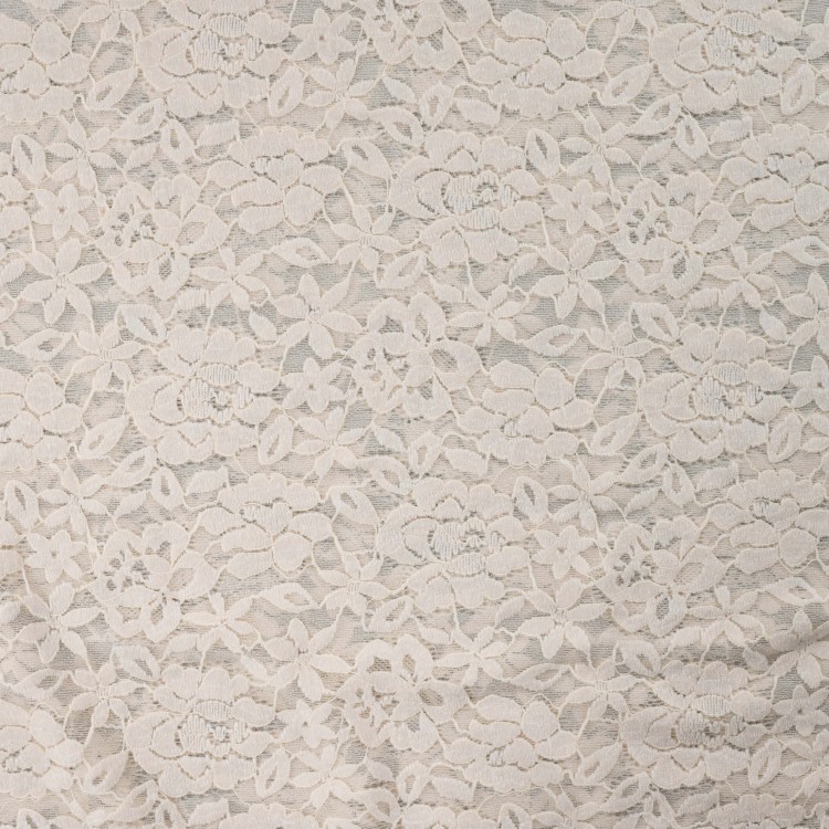 Tissu dentelle - Dentelle écru