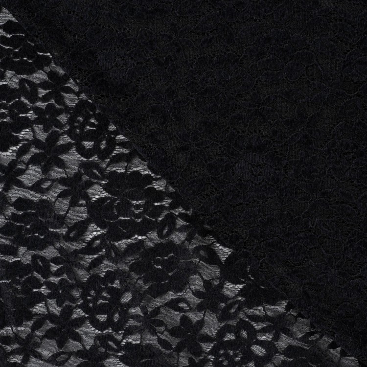 Tissu dentelle - Dentelle noir