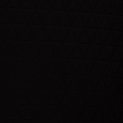 Tissu jersey matelassé - losange noir