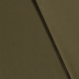 Tissu gabardine - Sergé kaki