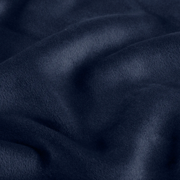 Tissu velours extensible - Bleu marine