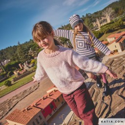 Kit de tricot - Pull tête de chat - Merino aran et Soft gratté