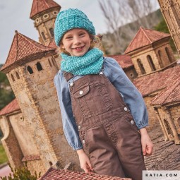 Kit de crochet - Bonnet et col - Velvet mini