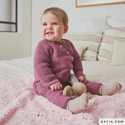Kit de crochet - Pantalon - Merino baby