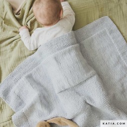 Kit de tricot - Couverture - Premium