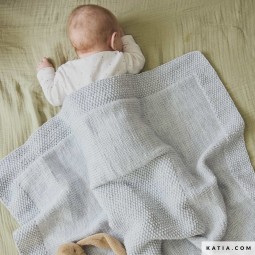 Kit de tricot - Couverture - Premium