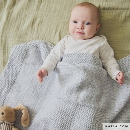 Kit de tricot - Couverture - Premium