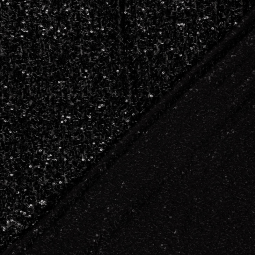 Tissu sequins et paillettes - Noir