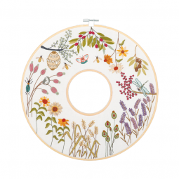 Kit de broderie - Couronne d'été