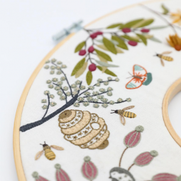 Kit de broderie - Couronne d'été
