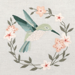 Kit de broderie - L'envol du colibri