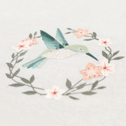 Kit de broderie - L'envol du colibri