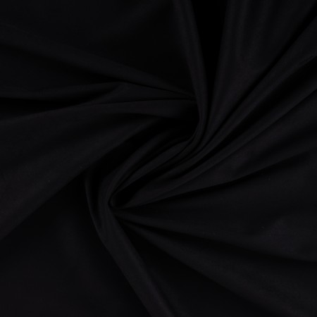 Tissu double suédine - Noir