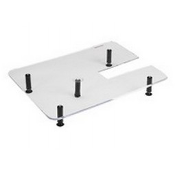 Table rallonge quilt en plexiglas Bernina Série 7