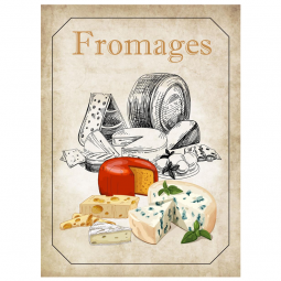 Tissu Panneau - Torchons - Fromage