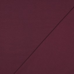 Tissu jersey biologique - Aubergine