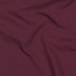 Tissu jersey biologique - Aubergine