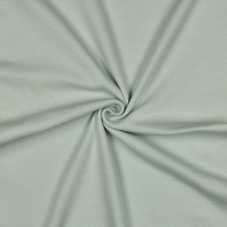 Tissu Bord-côte biologique - Vert pâle