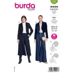 Patron Burda 5602 - spencer blazer