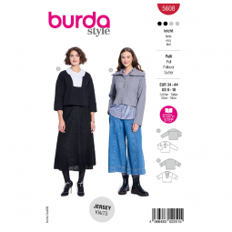 Patron Burda 5608 - pull top