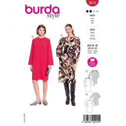 Patron Burda 5614 - robe