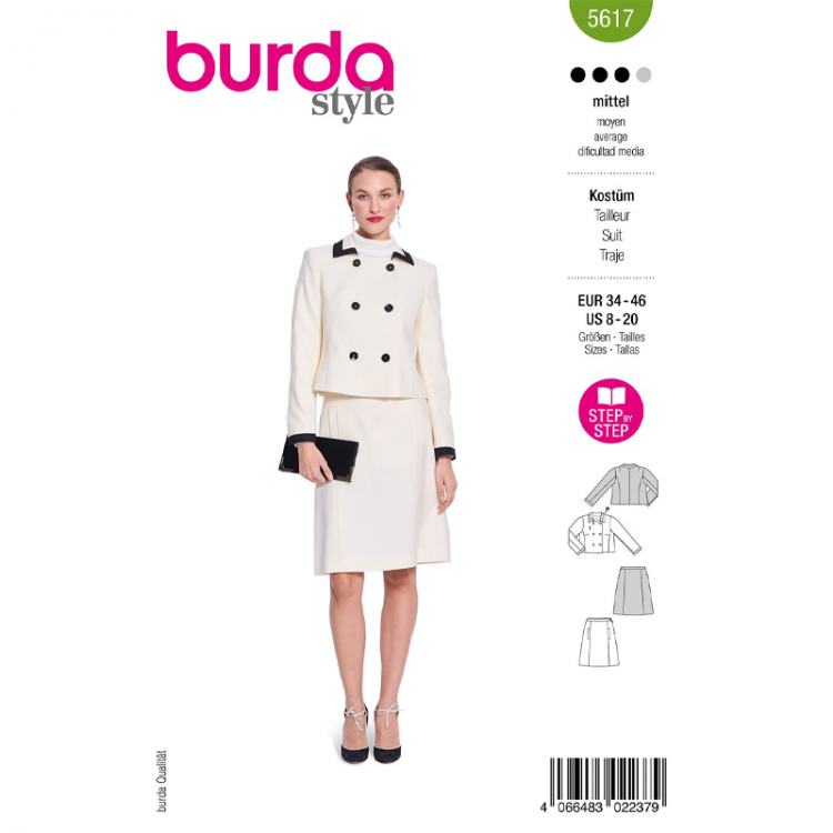 Patron Burda 5617 - tailleur