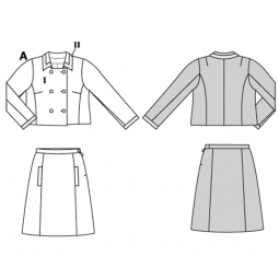 Patron Burda 5617 - tailleur