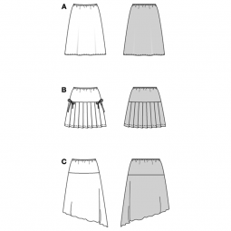 Patron Burda 5660 - robe pull