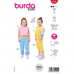 Patron Burda 9184 - t-shirt
