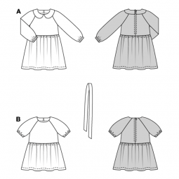 Patron Burda 9189 - ROBE