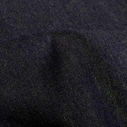 Tissu jeans - Unicolore jaune canari