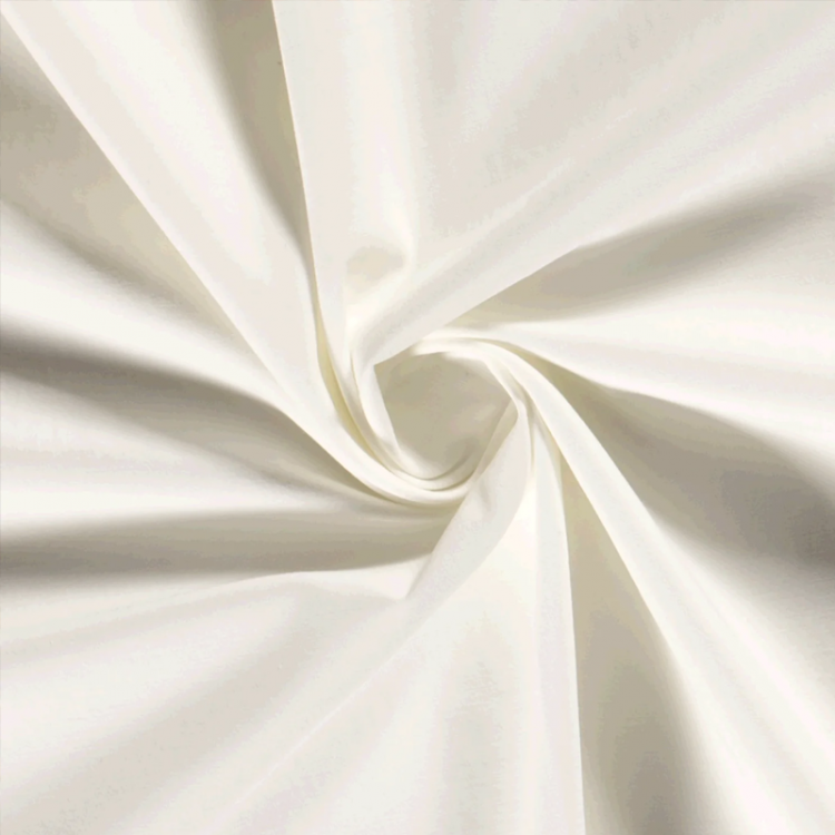 Tissu gabardine - Sergé blanc cassé