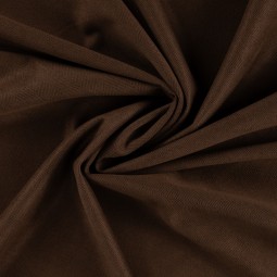 Tissu suédine scuba - Herringbone chocolat
