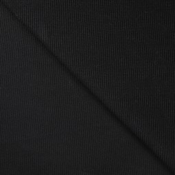 Tissu maille - Kelly noir