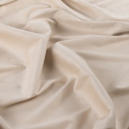 Tissu suédine réversible - Sable