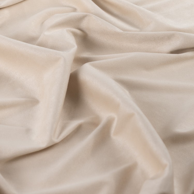 Tissu suédine réversible - Sable