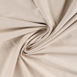 Tissu suédine réversible - Sable