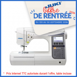 Machine à coudre Juki HZL DX5 + cadeau