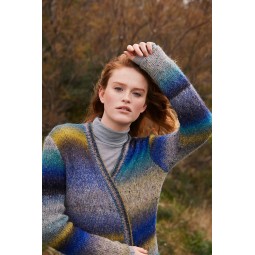 Kit de tricot - Gilet Galina - Galaxy