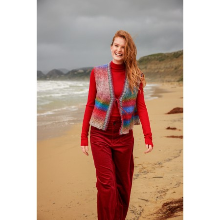 Kit de tricot - Gilet Suki - Galaxy