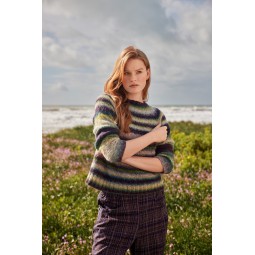 Kit de tricot - Pull top down Roisin - Galaxy