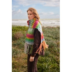 Kit de tricot - Écharpe Ornella - Galaxy