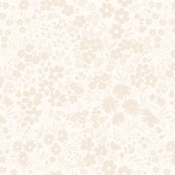 Tissu Max Tate - Elizabeth floral allover cream