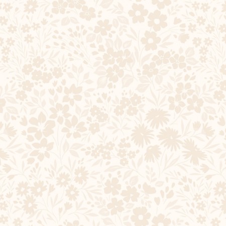 Tissu Max Tate - Elizabeth floral allover cream
