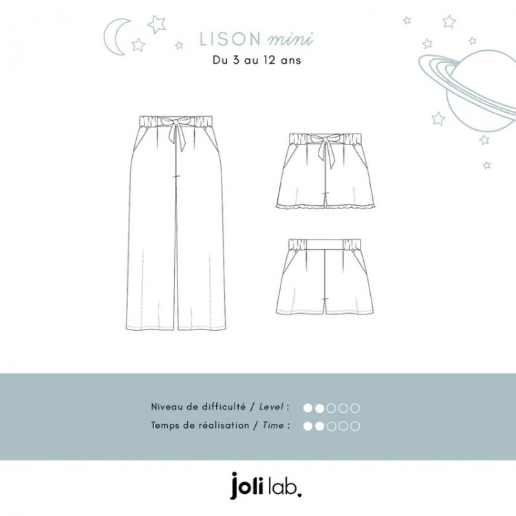 Patron Joli Lab - Lison mini