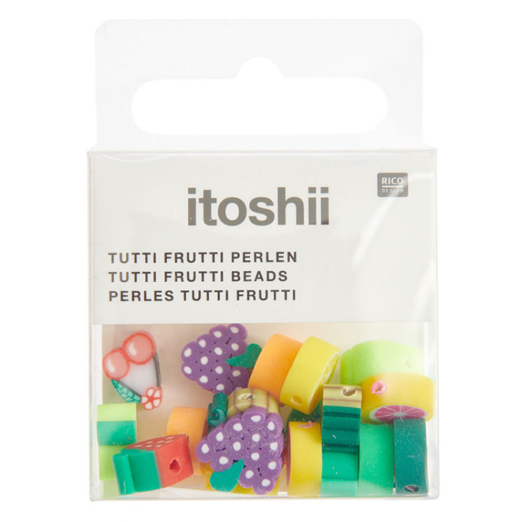 Perles tutti frutti 11mm