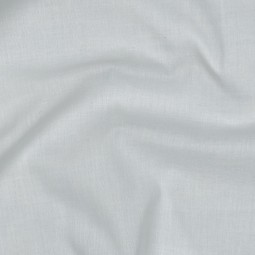 issu voile de coton biologique uni - Blanc cassé