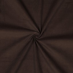Tissu velours côtelé fin - Marron foncé